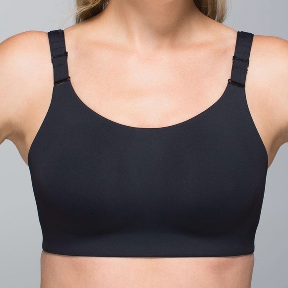 Lululemon Booby Bracer Bra in Black size 38 DD - Picture 1 of 13